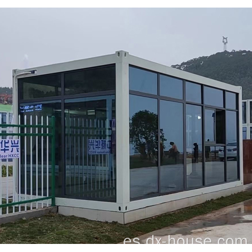 Casa modular de la oficina de contenedores de vida prefabricada
